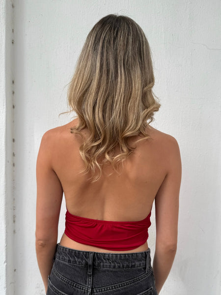 Top Estela rojo