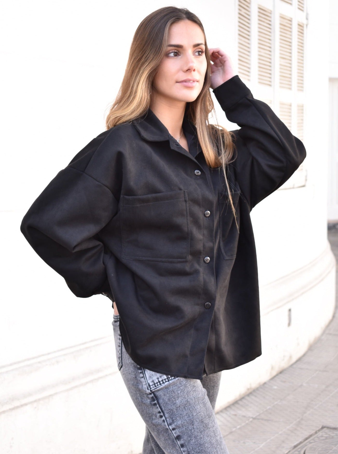 Camisa suede hot sale