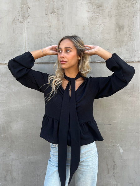 BLUSA CANDELARIA NEGRO