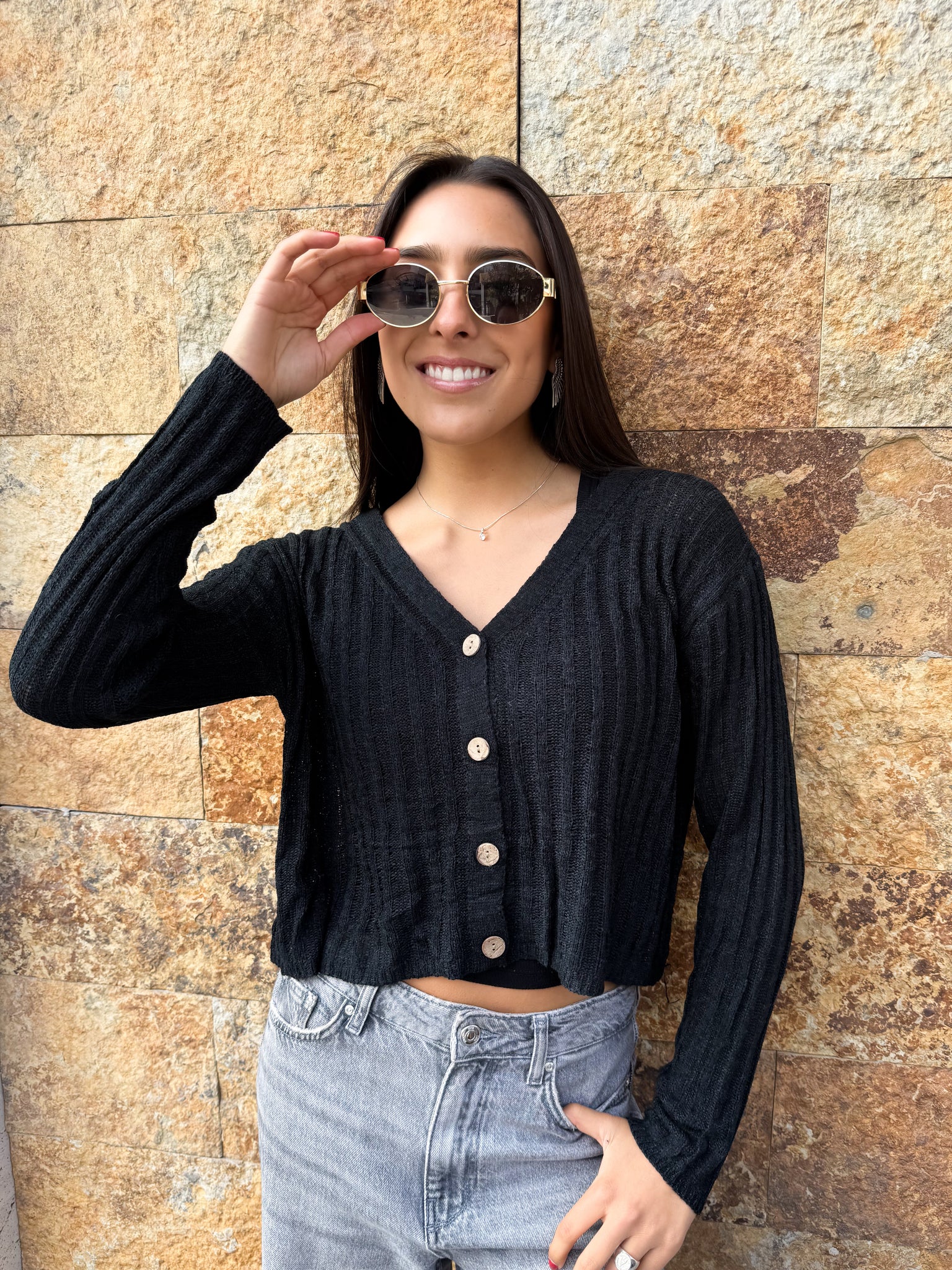 Sweater hilo Cala negro