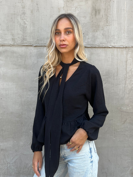 BLUSA CANDELARIA NEGRO