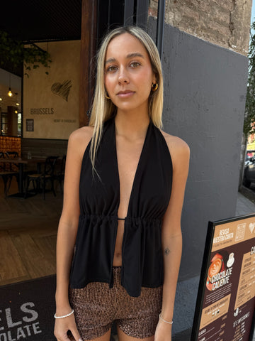 TOP HELENA NEGRO LISO