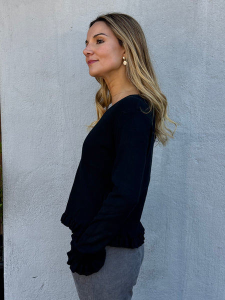 SWEATER TURIN NEGRO