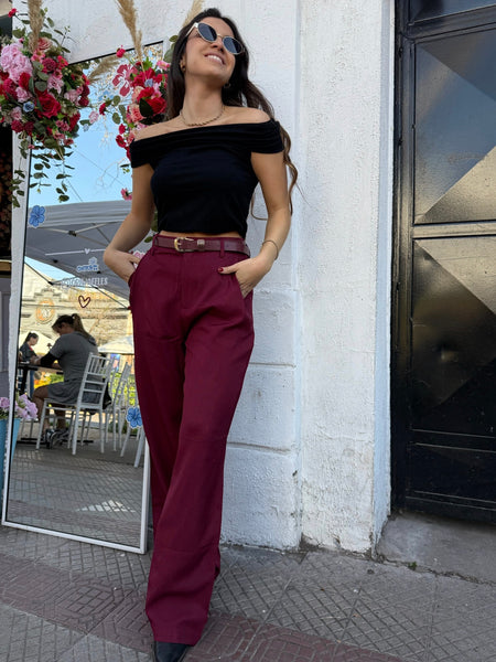 PANTALÓN KANSAS ROJO