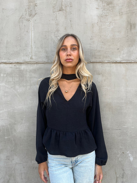 BLUSA CANDELARIA NEGRO