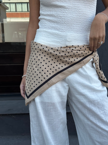 PAÑUELO BETANIA BEIGE LUNAR