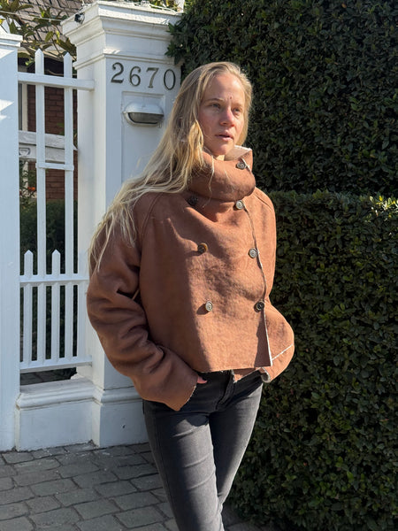 CHAQUETA ROMA CAMEL