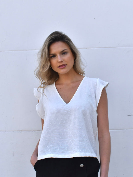 Blusa Mila blanco