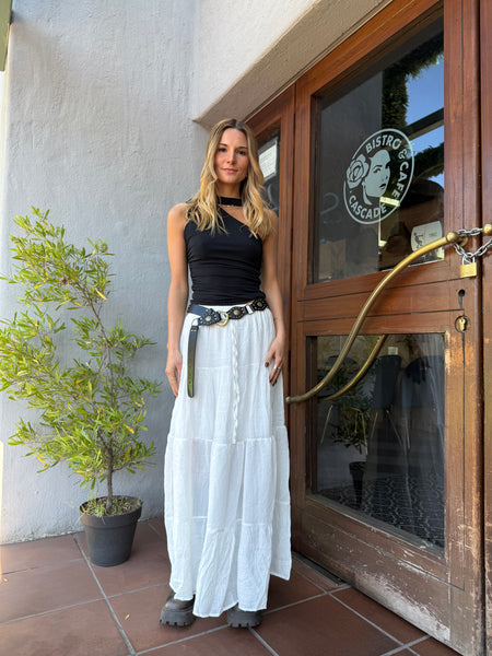 FALDA NINA BLANCO