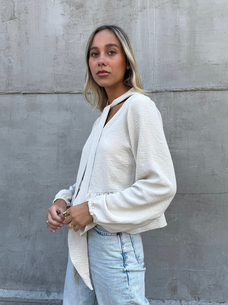 BLUSA CANDELARIA BEIGE