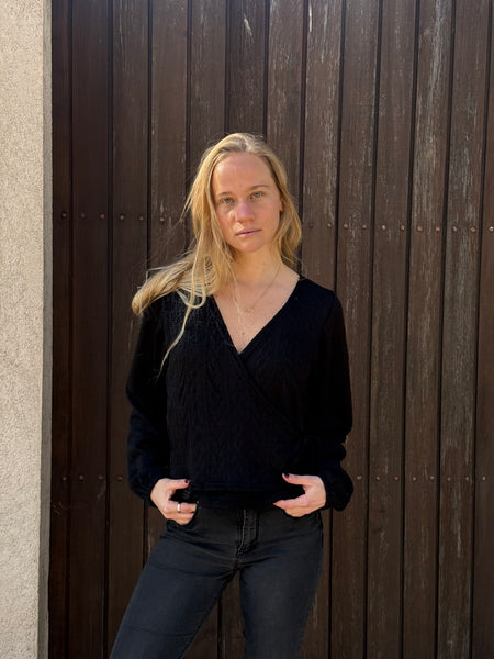 SWEATER MALLORCA NEGRO