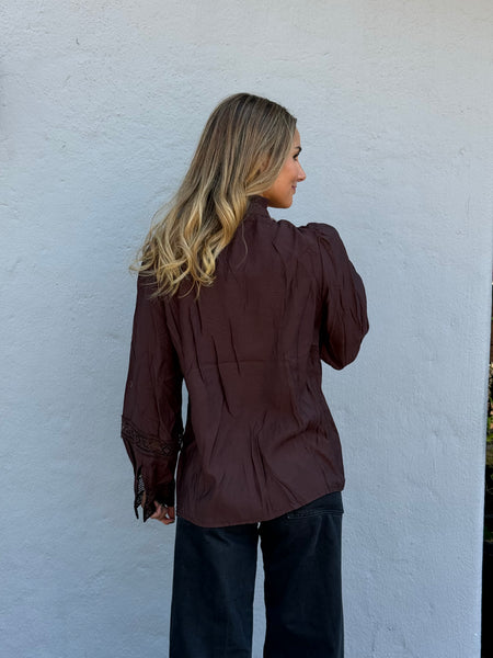 BLUSA OLIVIA CAFÉ