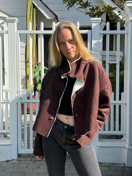 CHAQUETA ROMA CAFÉ MORO
