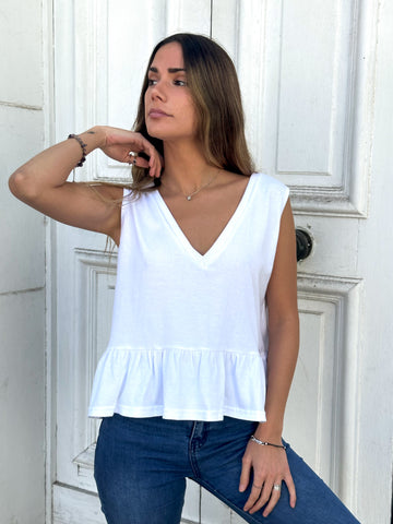 Polera Isidora blanco