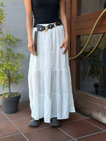FALDA NINA BLANCO
