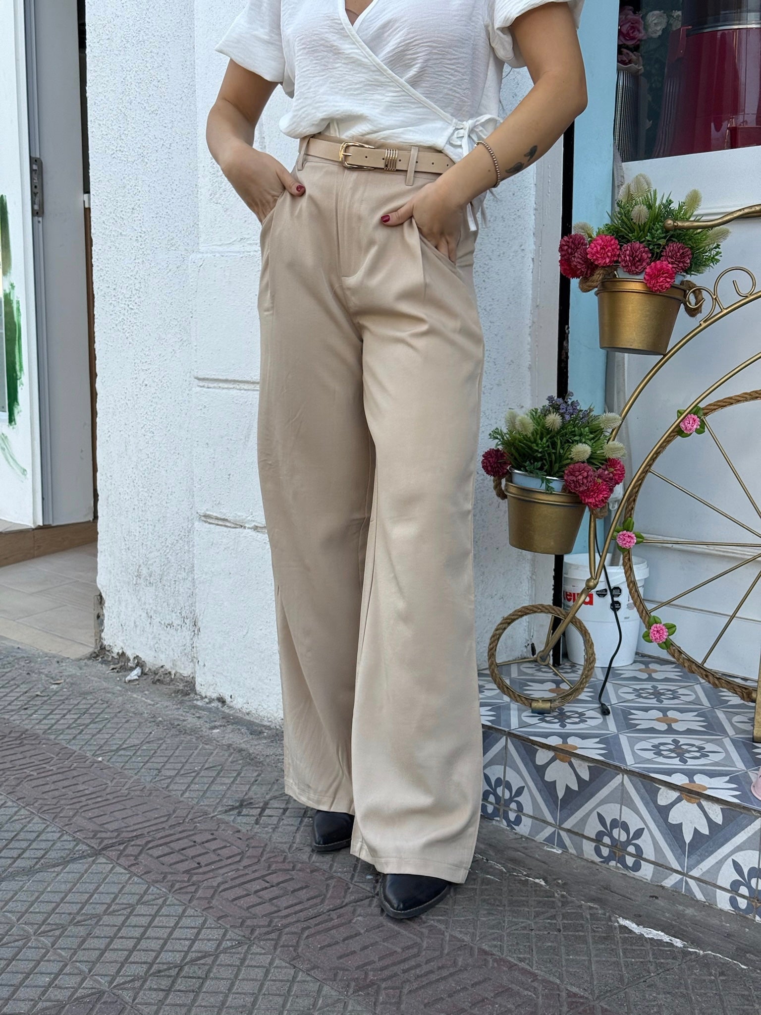 PANTALÓN KANSAS BEIGE