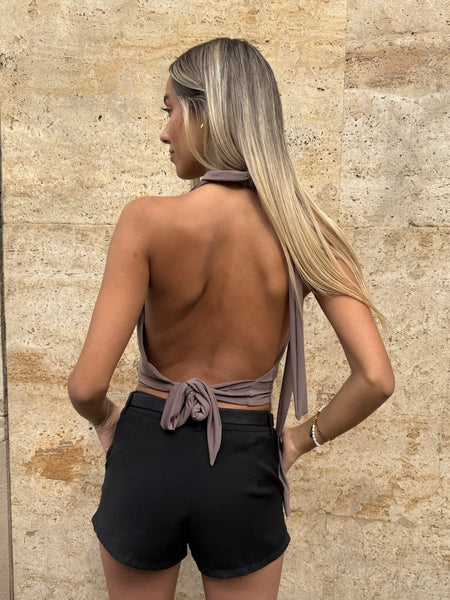 TOP AURA TAUPE