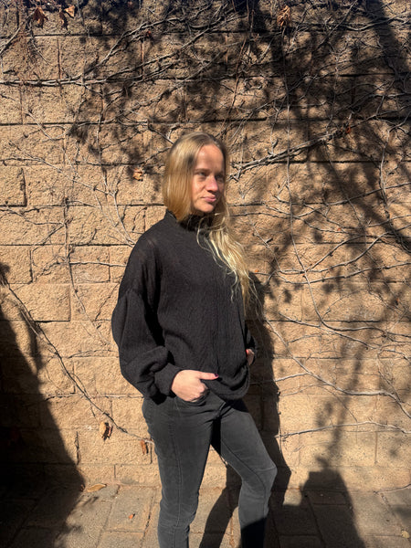 SWEATER MARBELLA NEGRO