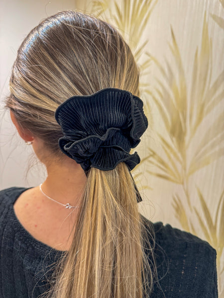 SCRUNCHIE RIB NEGRO