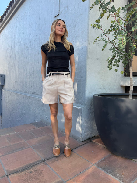 SHORT SASTRERO LUNA BEIGE