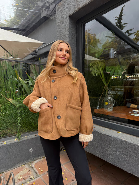 CAZADORA REVERSIBLE SIENA CAMEL