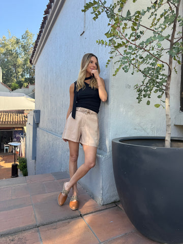 SHORT SASTRERO CALIA BEIGE