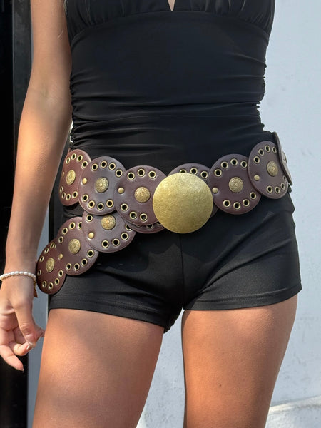 CINTURÓN CARMINA MARRÓN