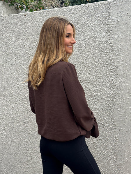 BLUSA GRANADA CAFÉ
