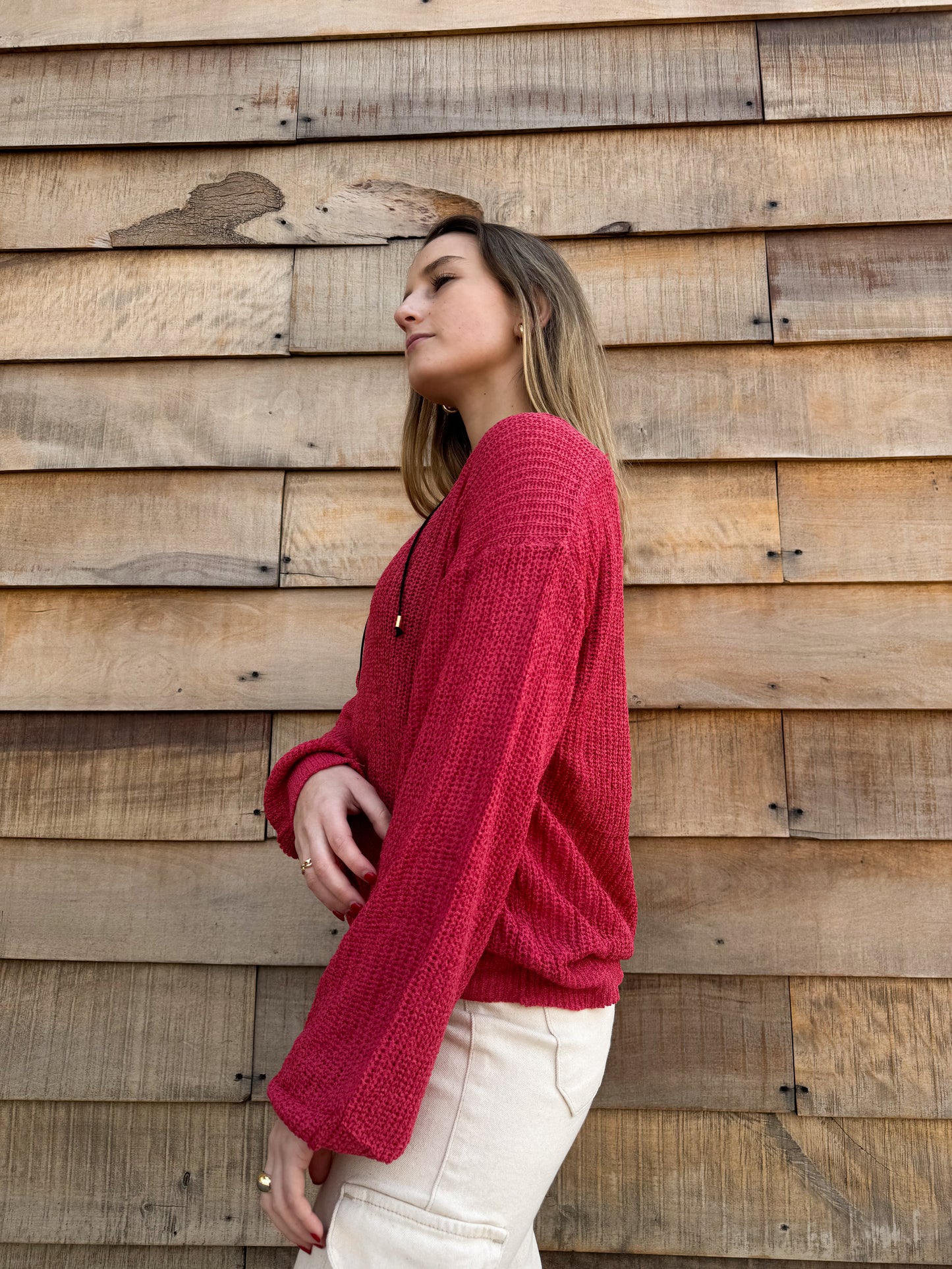 Sweater hilo Georgia coral