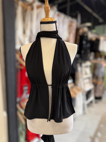 TOP HELENA NEGRO LISO