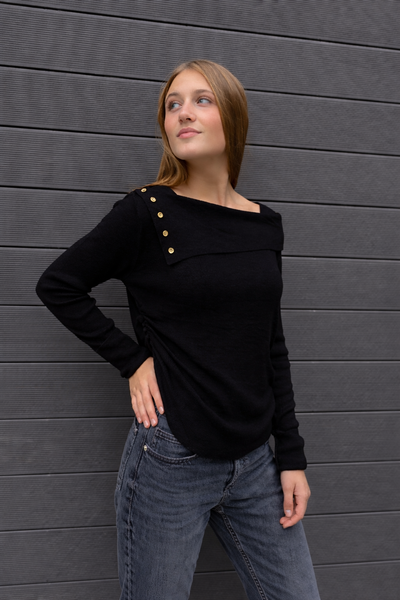 SWEATER DOHA NEGRO